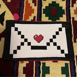 NWOT - IPSY Purse - Love Letter, You've Got Mail, Secret Notes